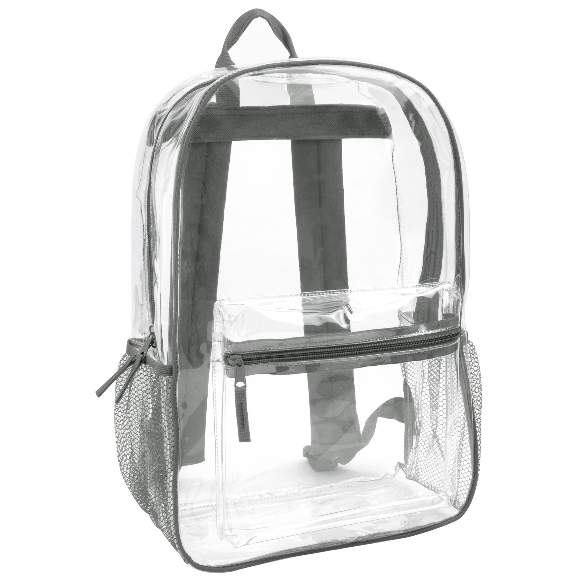 Foto 2 pulgar | Mochila Trail Maker PVC Transparente Resistente Gris Transparente