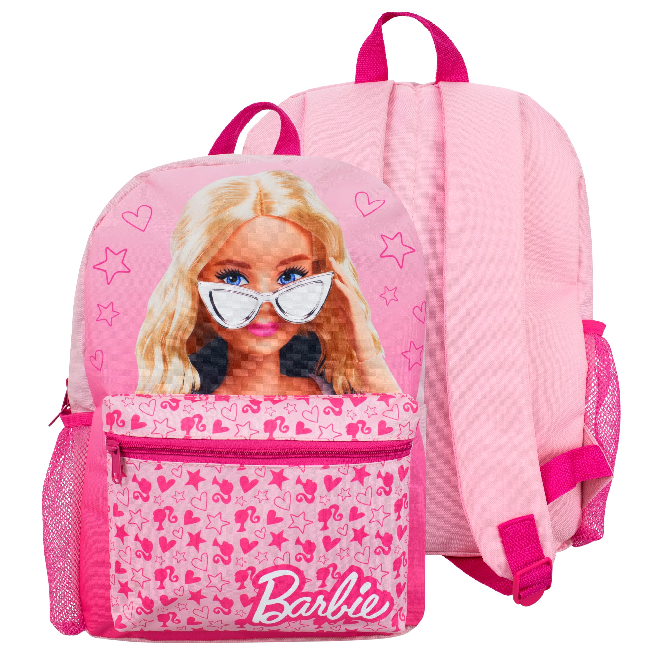 Foto 3 pulgar | Set de Mochilas Barbie School Rosa 4 Piezas - Venta Internacional