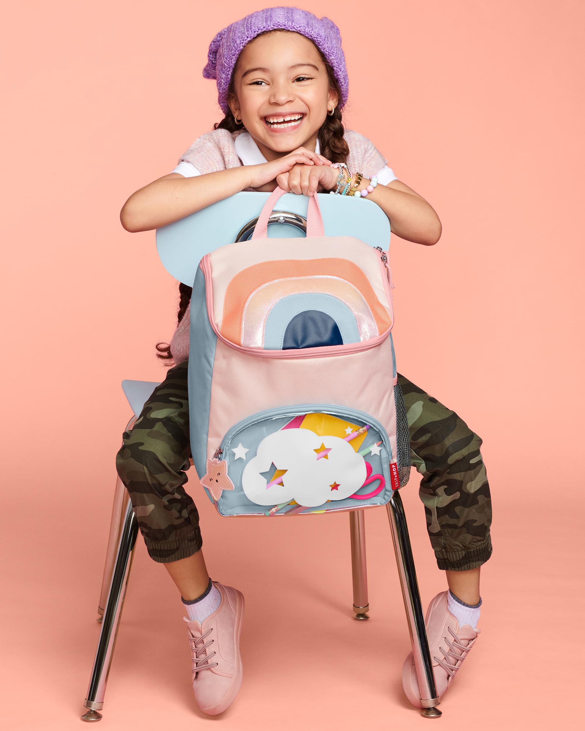 Foto 5 pulgar | Mochila Skip Hop Big Kid Rainbow - Venta Internacional