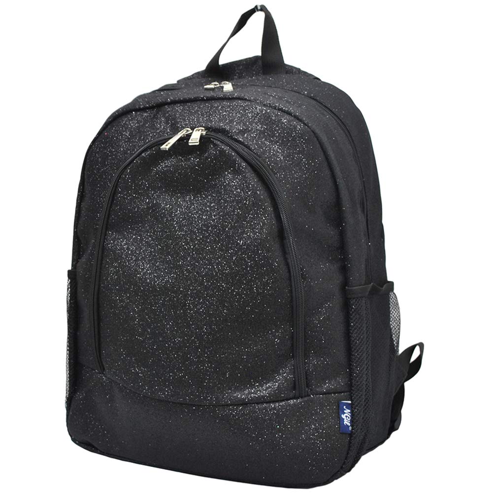 Foto 2 pulgar | Mochila Ngil Canvas School Glitter-Black - Venta Internacional