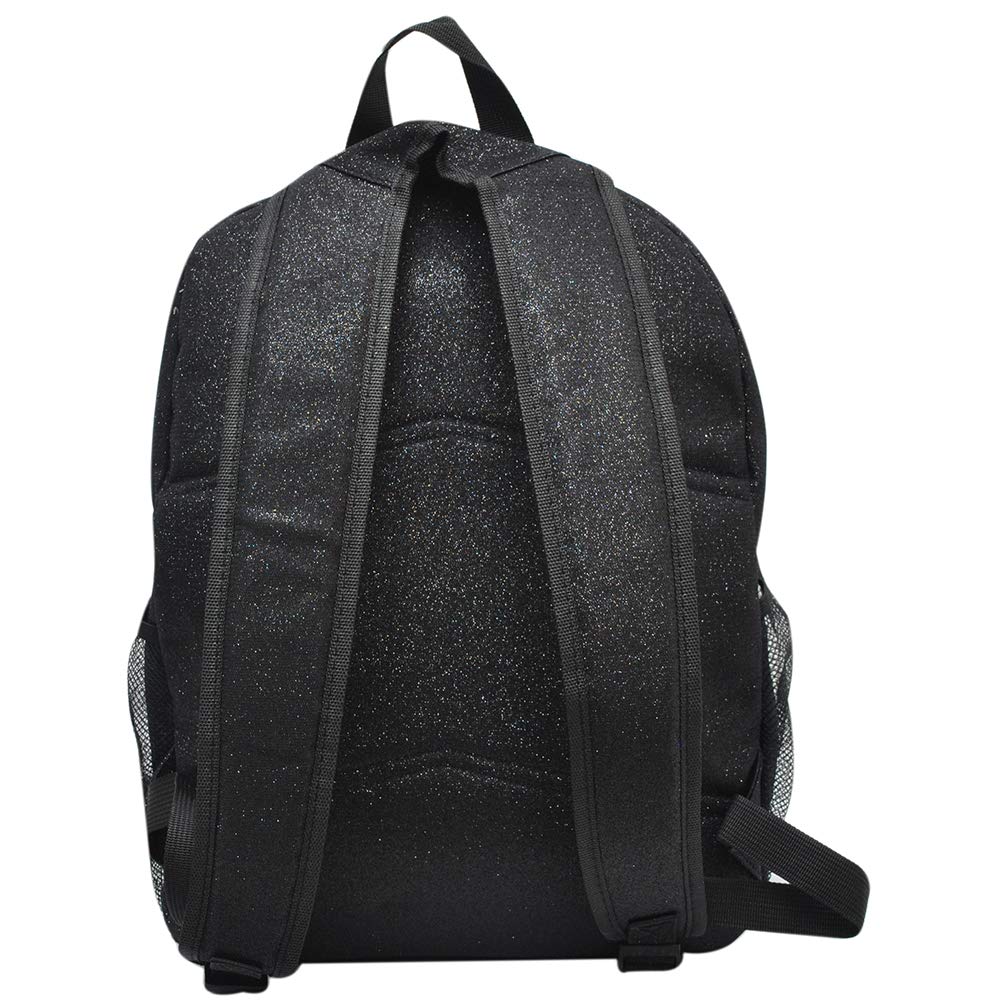 Foto 4 pulgar | Mochila Ngil Canvas School Glitter-Black - Venta Internacional