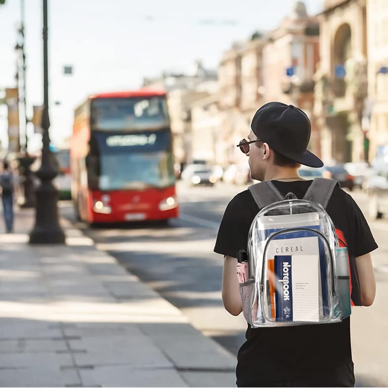 Foto 4 | Mochila Fomaris Clear Heavy Duty de PVC Transparente - Venta Internacional