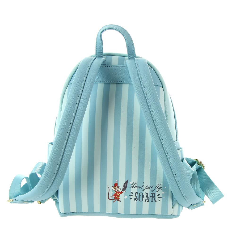 Foto 2 | Minimochila Loungefly Dumbo 80 Aniversario Azul Claro - Venta Internacional