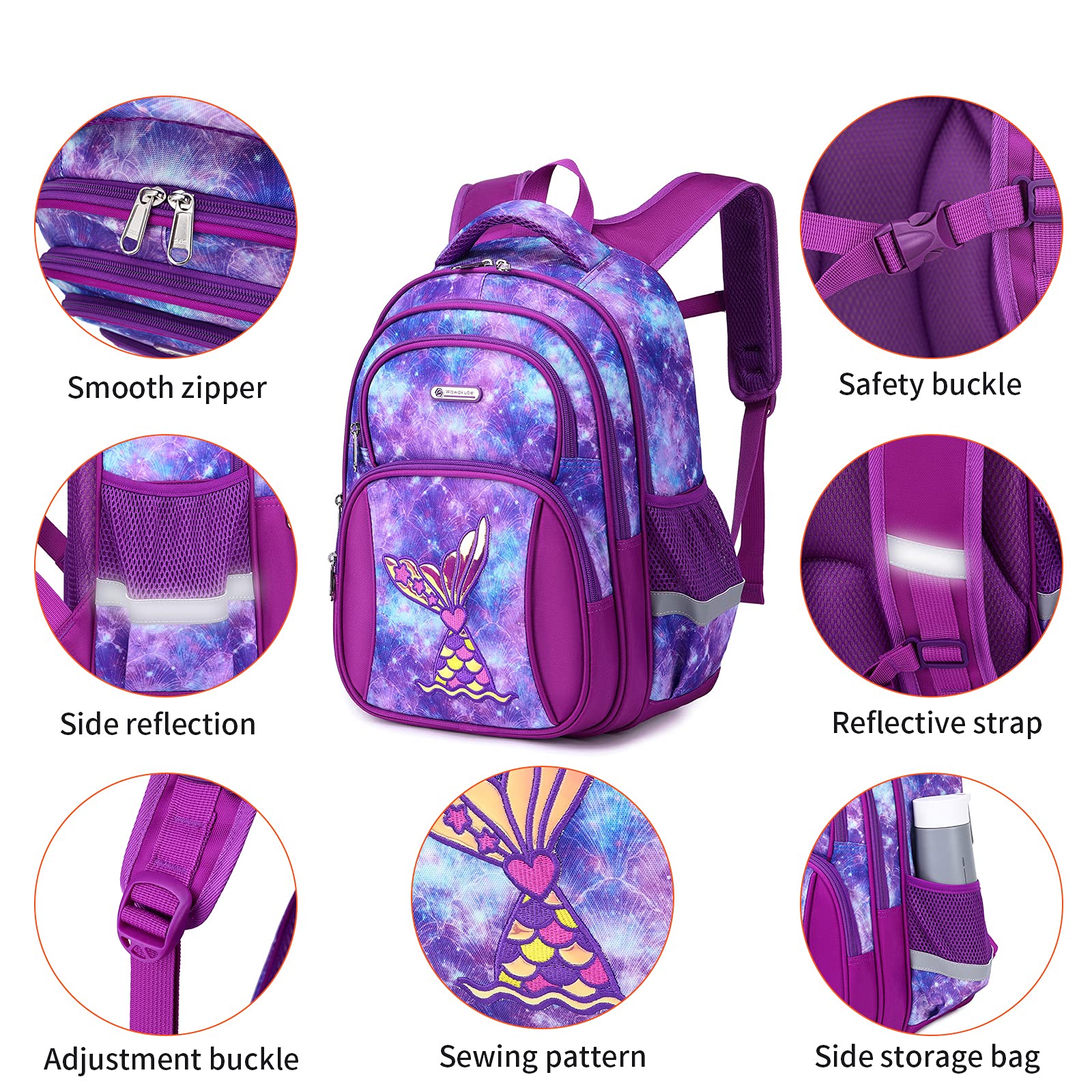 Foto 4 pulgar | Mochila Cusangel Morado - Venta Internacional