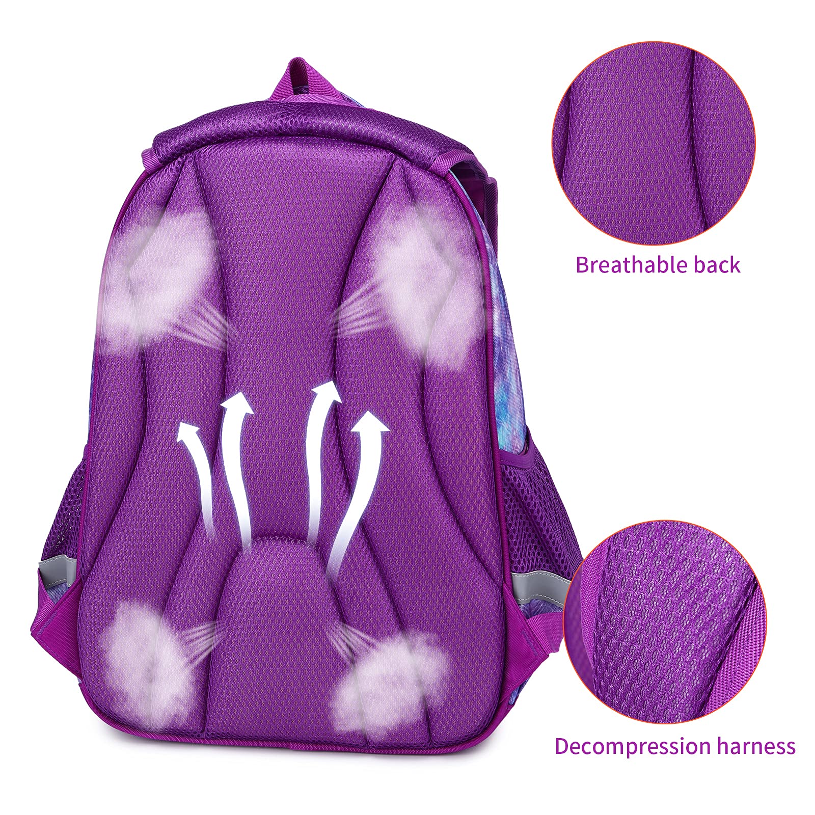 Foto 5 pulgar | Mochila Cusangel Morado - Venta Internacional