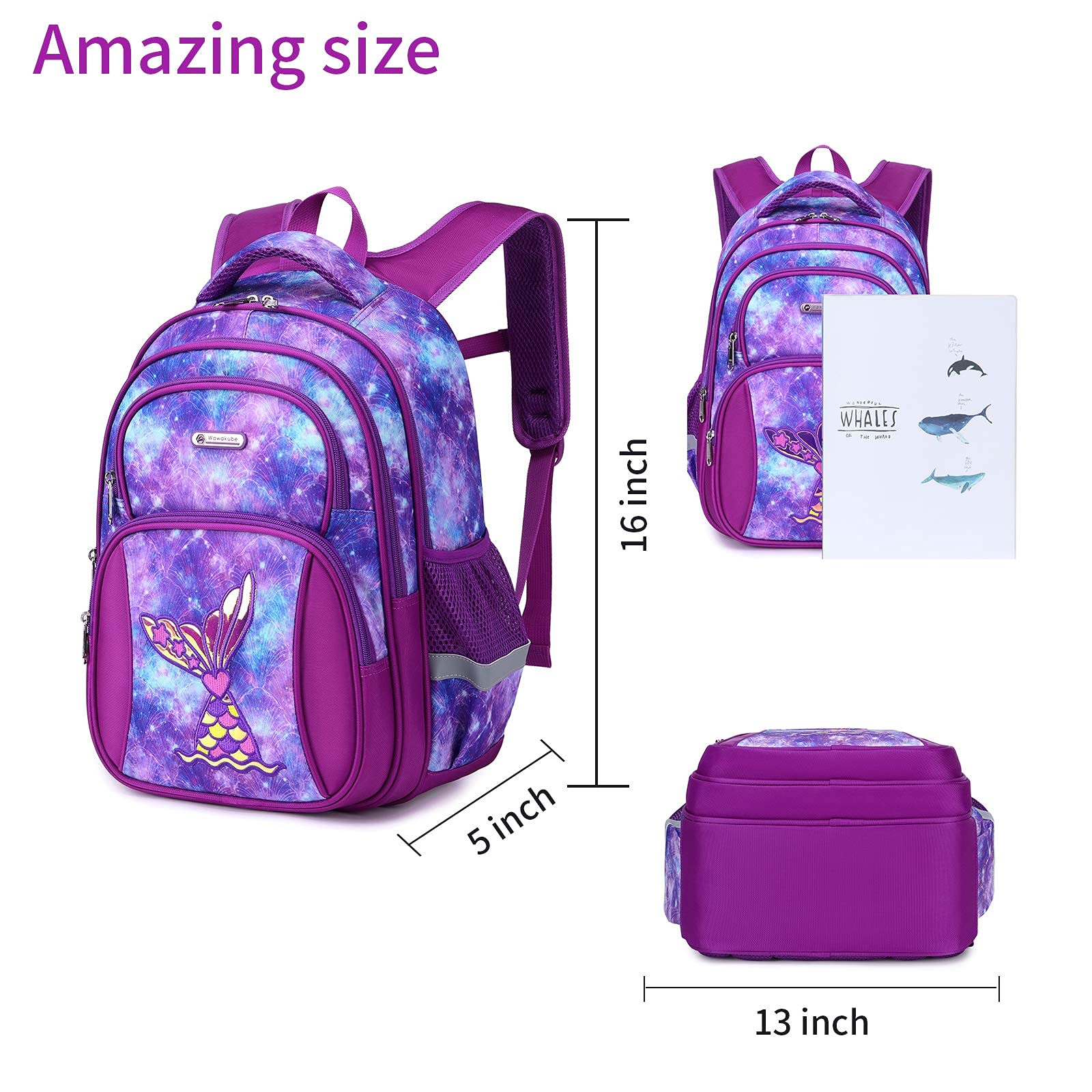 Foto 7 pulgar | Mochila Cusangel Morado - Venta Internacional