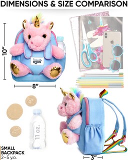 Foto 6 | Mochila Naturally Kids con Unicornio Rosa - Venta Internacional