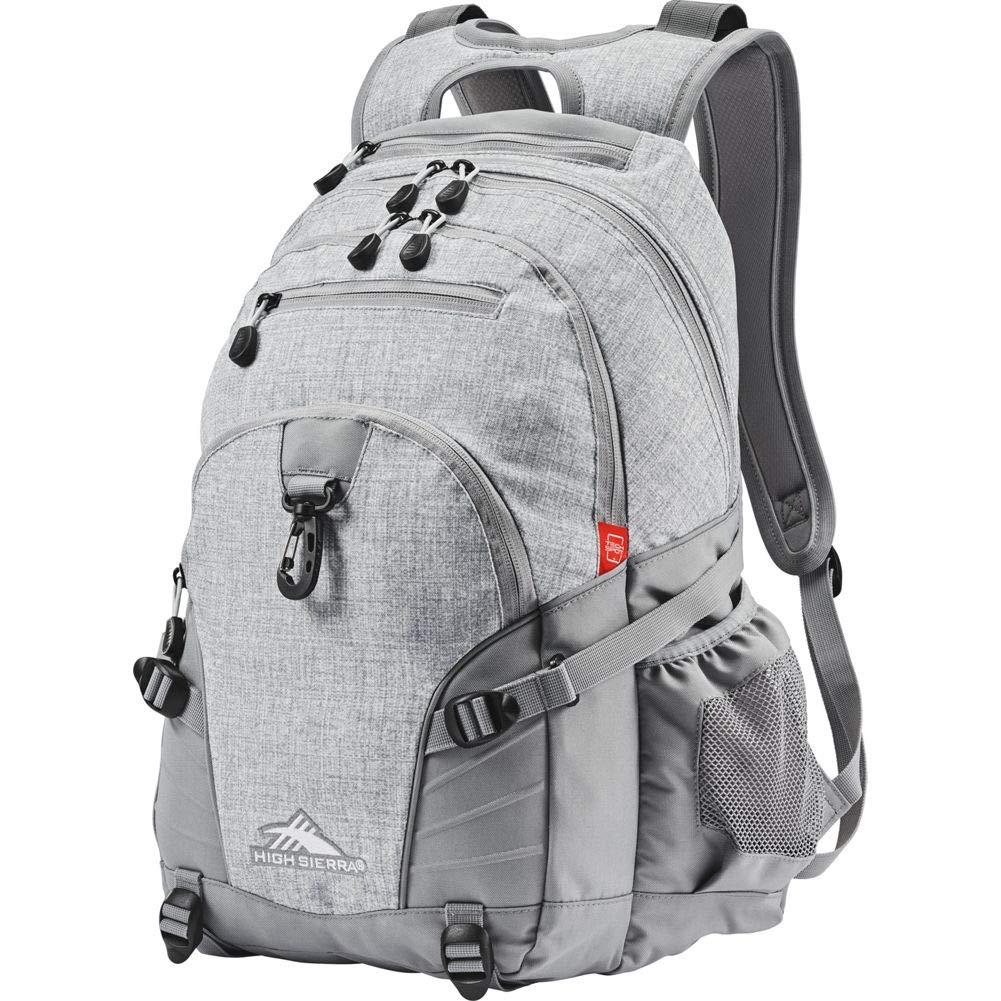 Mochila High Sierra Loop Plateada con Diseño de Brezo - Venta Internacional