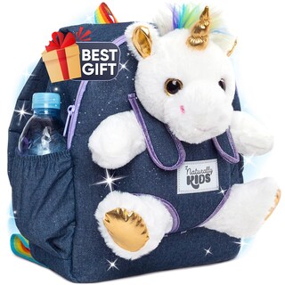 Foto 1 | Mochila Naturally Kids Unicorn Para Niñas De 4 A 6 Años - Venta Internacional