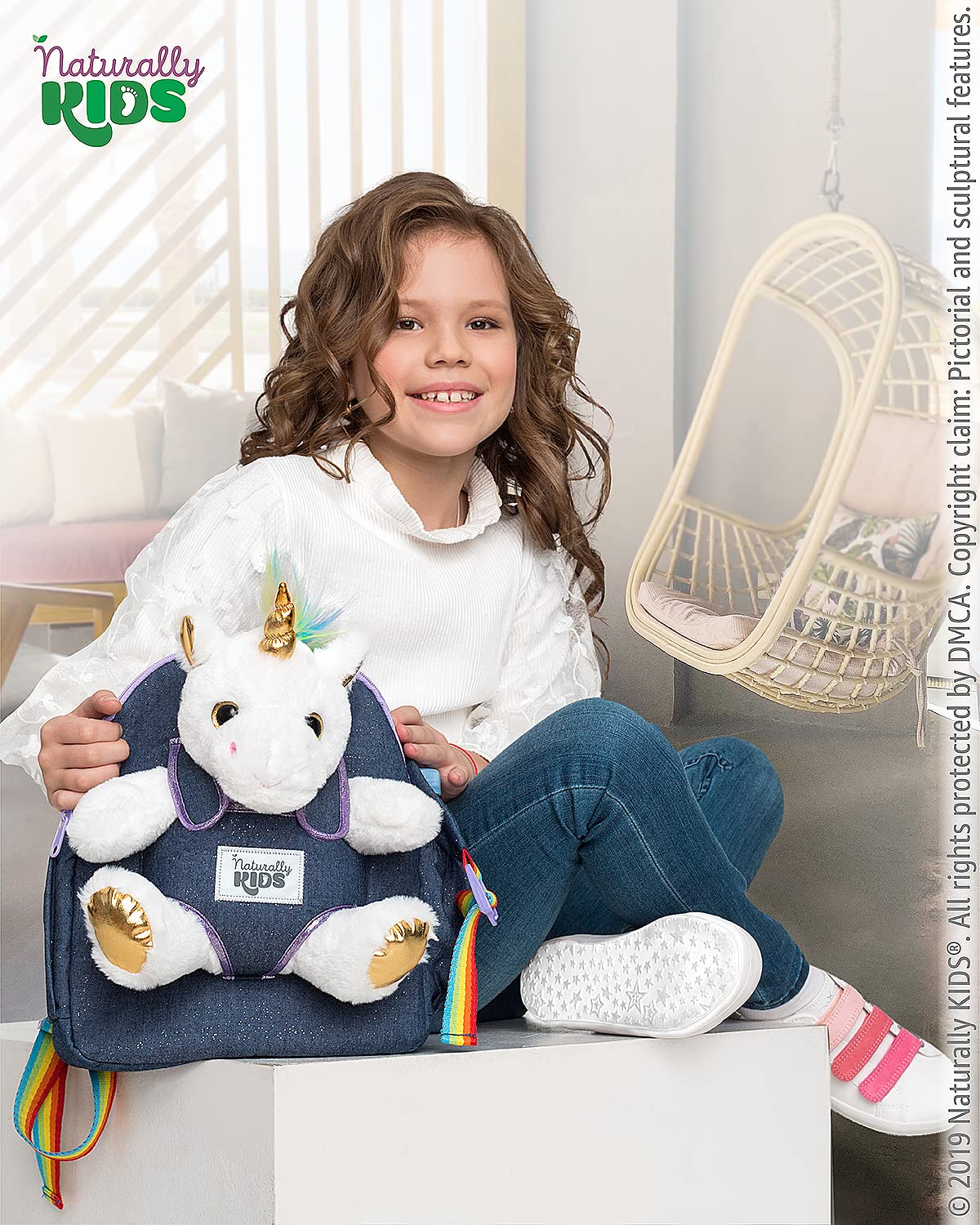 Foto 4 pulgar | Mochila Naturally Kids Unicorn Para Niñas De 4 A 6 Años - Venta Internacional