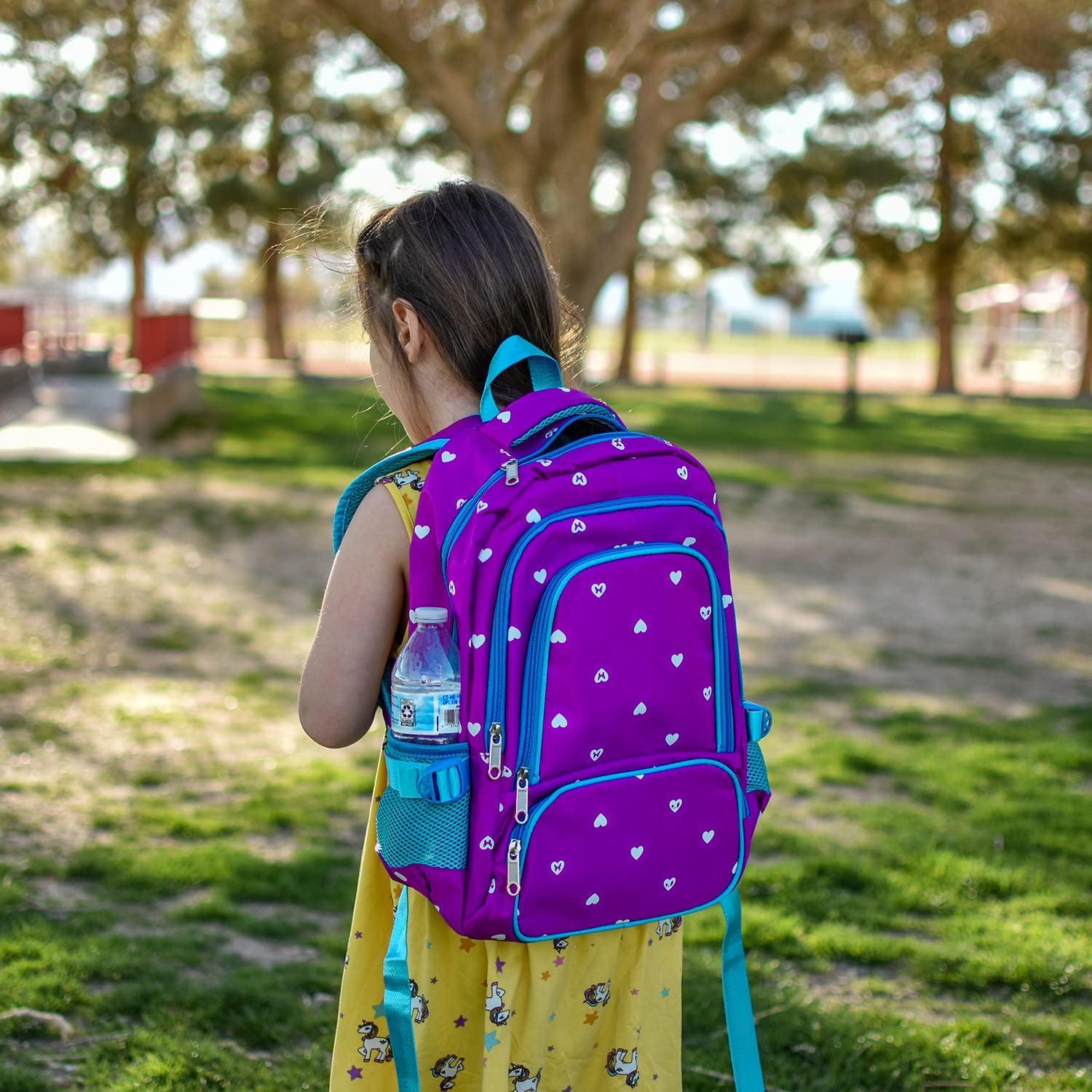 Foto 2 | Mochila Bluefairy Kids Diseño de Corazones - Venta Internacional