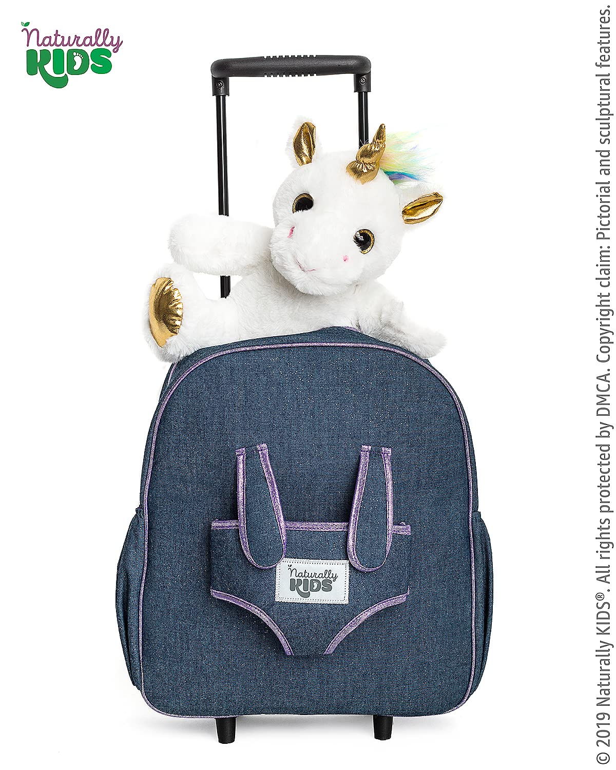 Foto 5 pulgar | Mochila Enrollable Naturally Kids Unicorn para Niñas - Venta Internacional