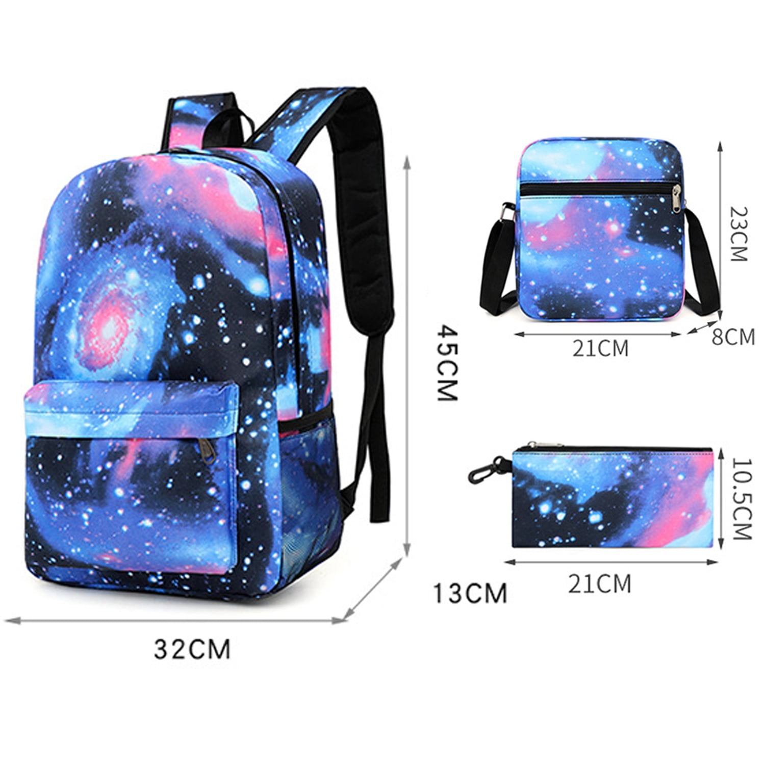 Foto 5 pulgar | Mochila Lilo & Stitch para Niños Starry Night 3 Piezas - Venta Internacional