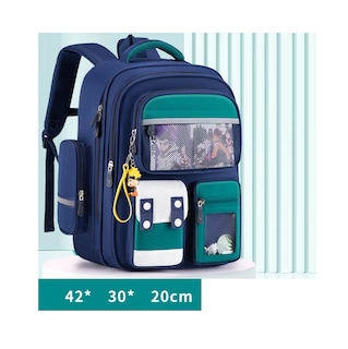 Foto 5 | Mochila Escolar de Dibujos Animados Azul