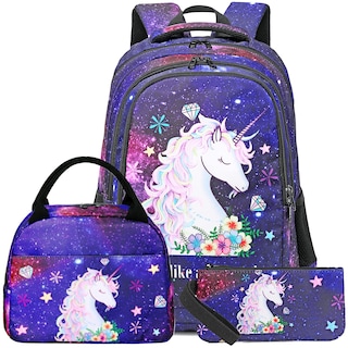 Foto 1 | Mochila Btoop Galaxy Space con Bolsa de Almuerzo 3 Unidades - Venta Internacional