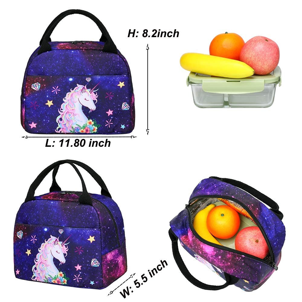 Foto 5 pulgar | Mochila Btoop Galaxy Space con Bolsa de Almuerzo 3 Unidades - Venta Internacional