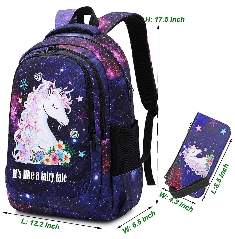 Foto 7 pulgar | Mochila Btoop Galaxy Space con Bolsa de Almuerzo 3 Unidades - Venta Internacional