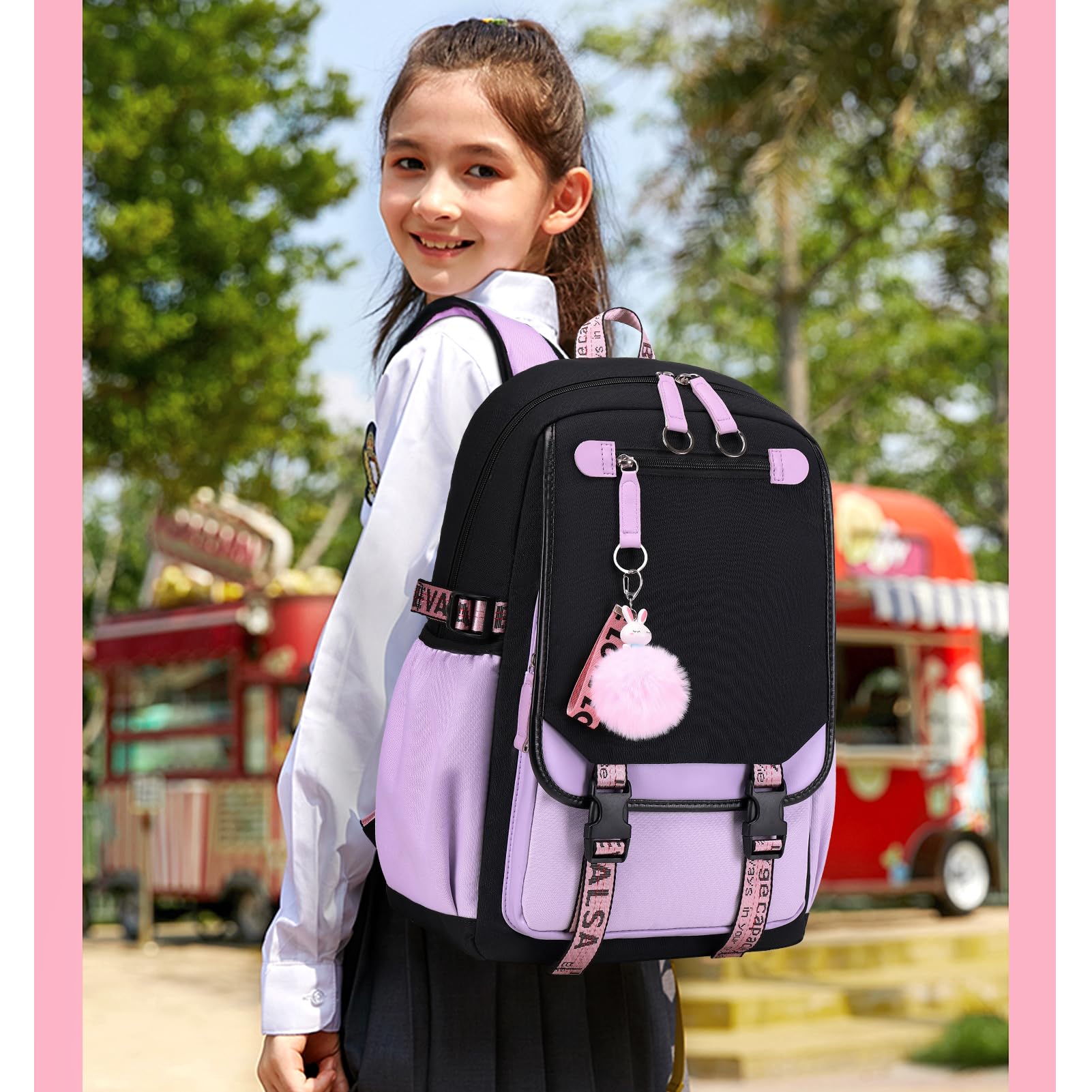 Foto 6 pulgar | Mochila Bevalsa con Bolsa de Almuerzo para Niñas y Niños - Venta Internacional