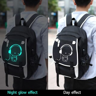 Foto 3 | Set de 3 Mochilas Escolares Asge Reflectantes e Impermeables Tamaño Grande - Venta Internacional