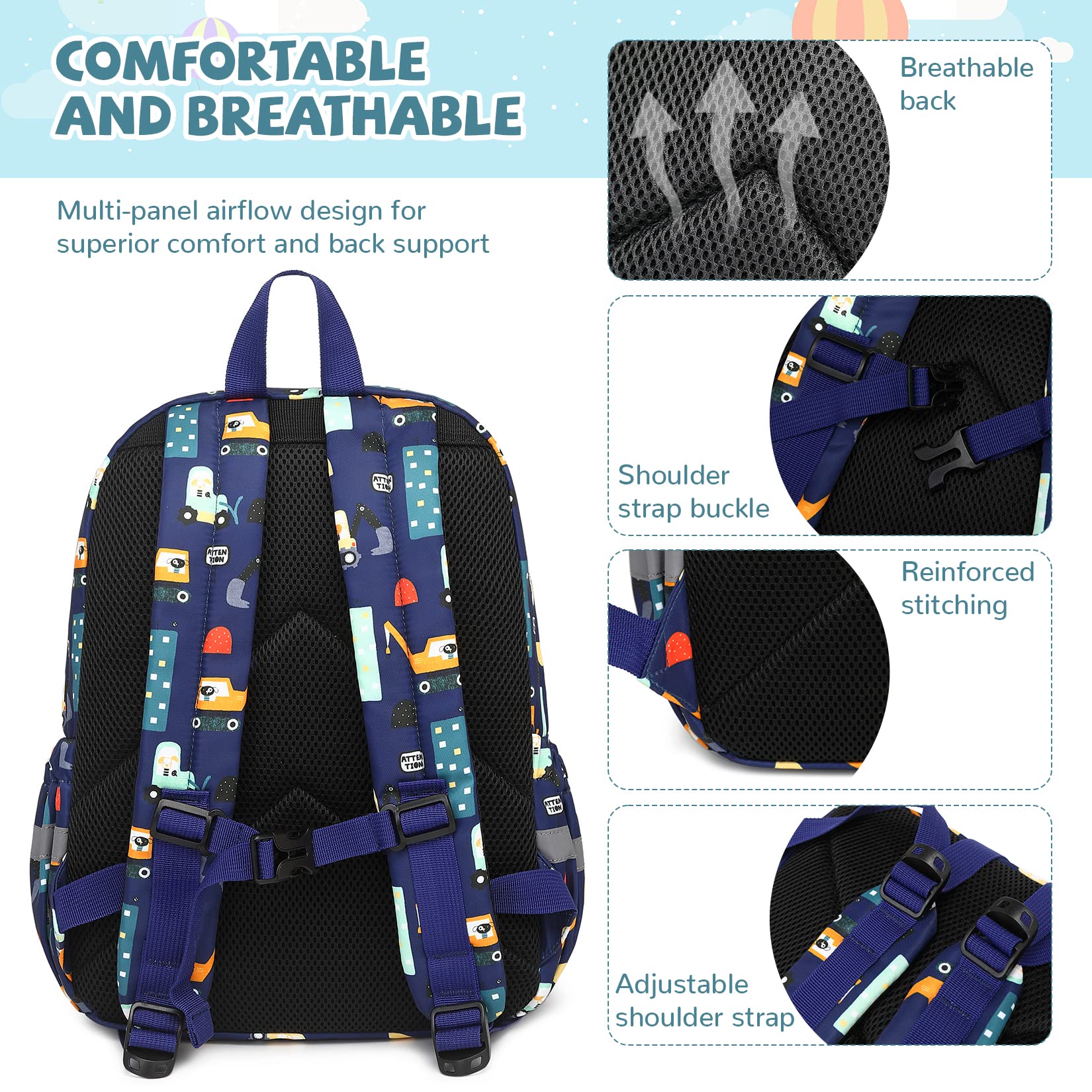 Foto 5 pulgar | Mochila Mygreen Azul para Niño- Venta Internacional