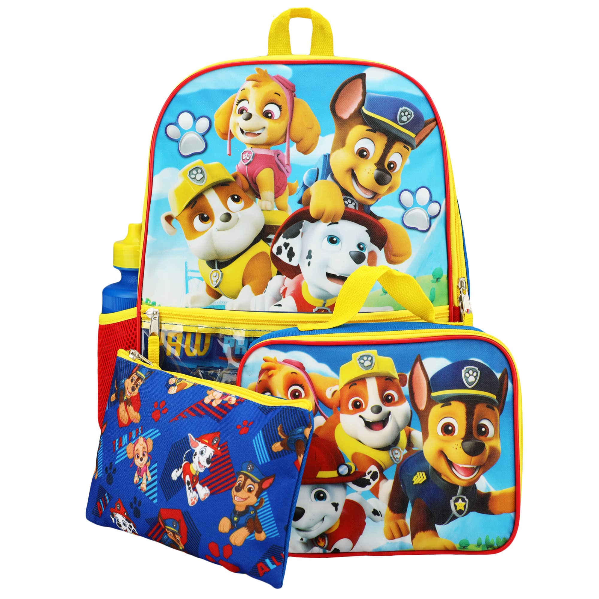 Foto 2 pulgar | Set de Mochilas Bioworld Paw Patrol Heroes Nickelodeon de 5 Piezas - Venta Internacional