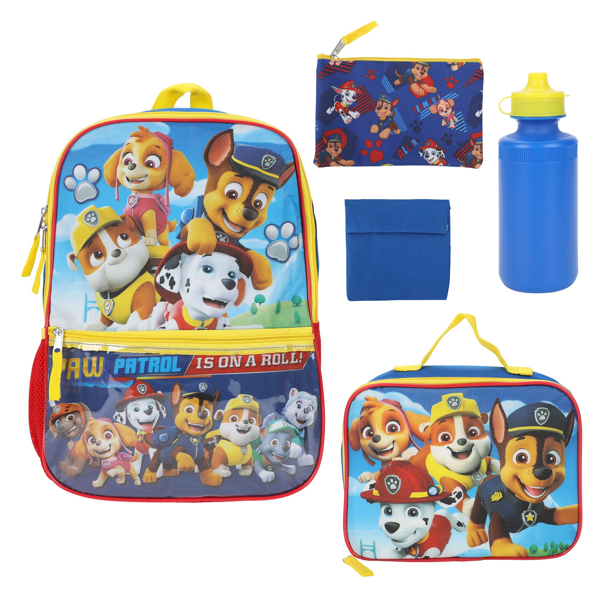 Foto 3 pulgar | Set de Mochilas Bioworld Paw Patrol Heroes Nickelodeon de 5 Piezas - Venta Internacional