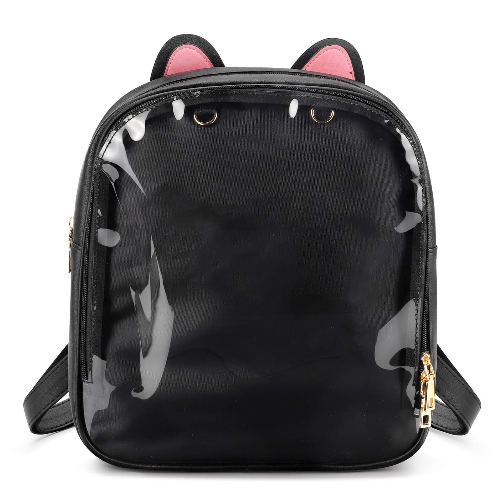 Foto 2 pulgar | Mochila Ita Bag Steamedbun con Pantalla de Alfileres y Orejas de Gato - Venta Internacional