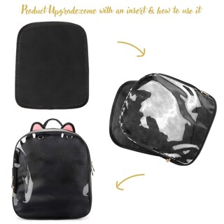 Foto 2 | Mochila Ita Bag Steamedbun con Pantalla de Alfileres y Orejas de Gato - Venta Internacional