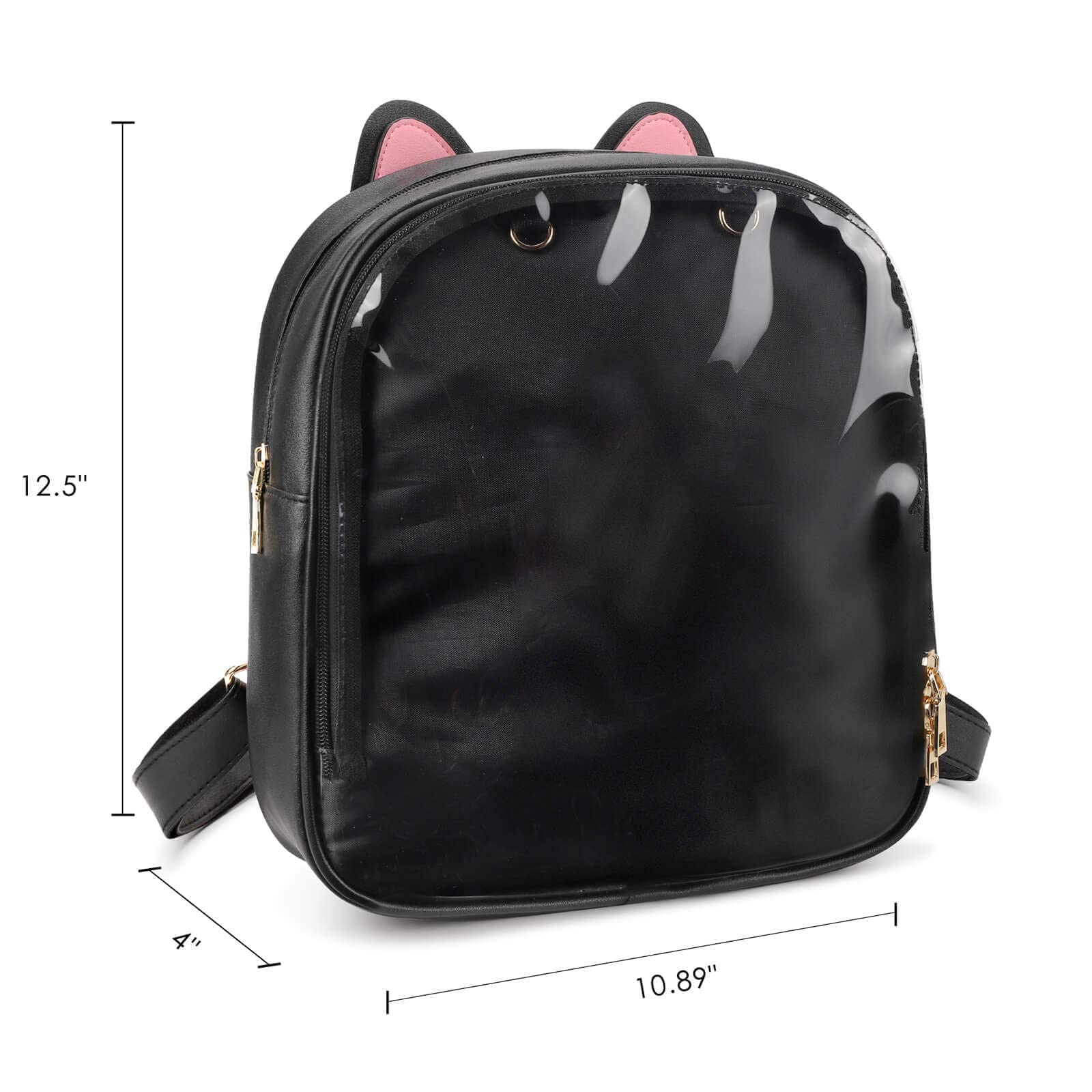 Foto 5 pulgar | Mochila Ita Bag Steamedbun con Pantalla de Alfileres y Orejas de Gato - Venta Internacional