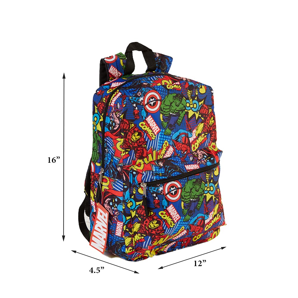 Foto 3 pulgar | Mochila Ralme Marvel Cómics Avengers Incredible Hulk Capitán América Spiderman Para Niños - Venta Internacional