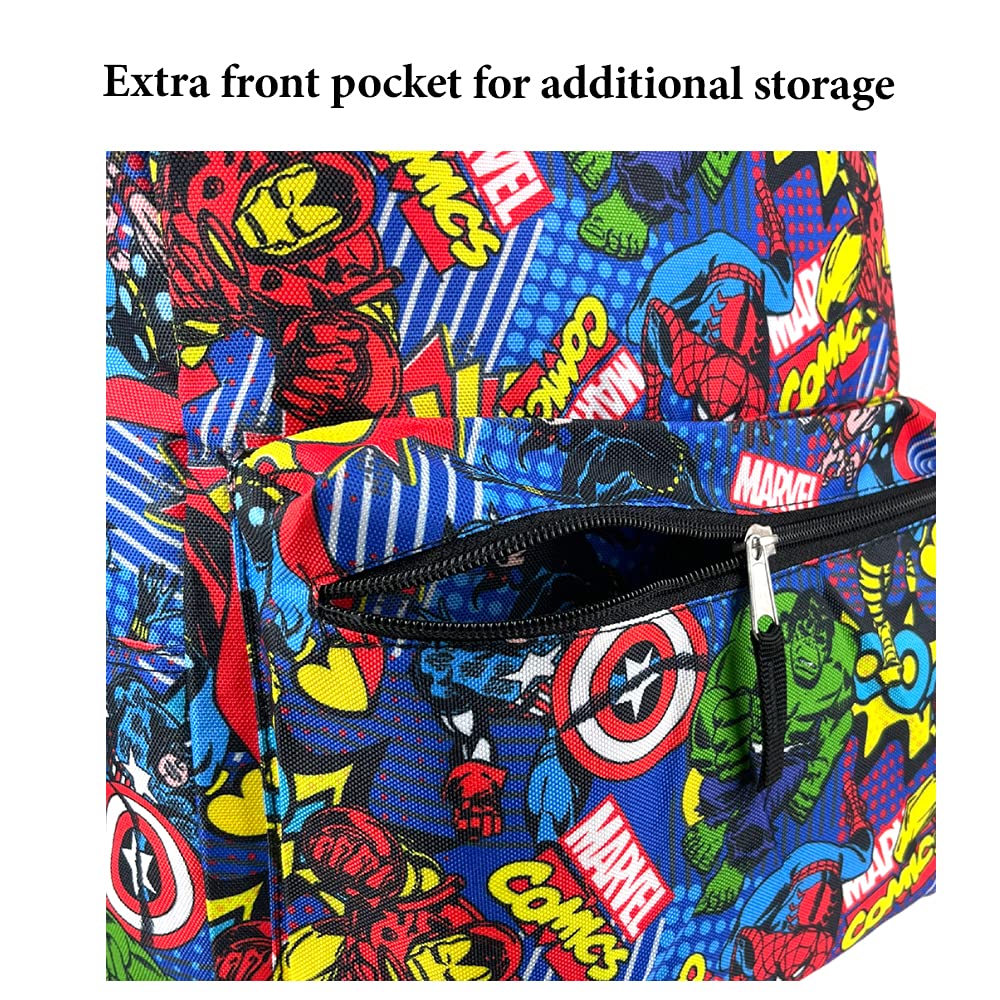 Foto 5 pulgar | Mochila Ralme Marvel Cómics Avengers Incredible Hulk Capitán América Spiderman Para Niños - Venta Internacional