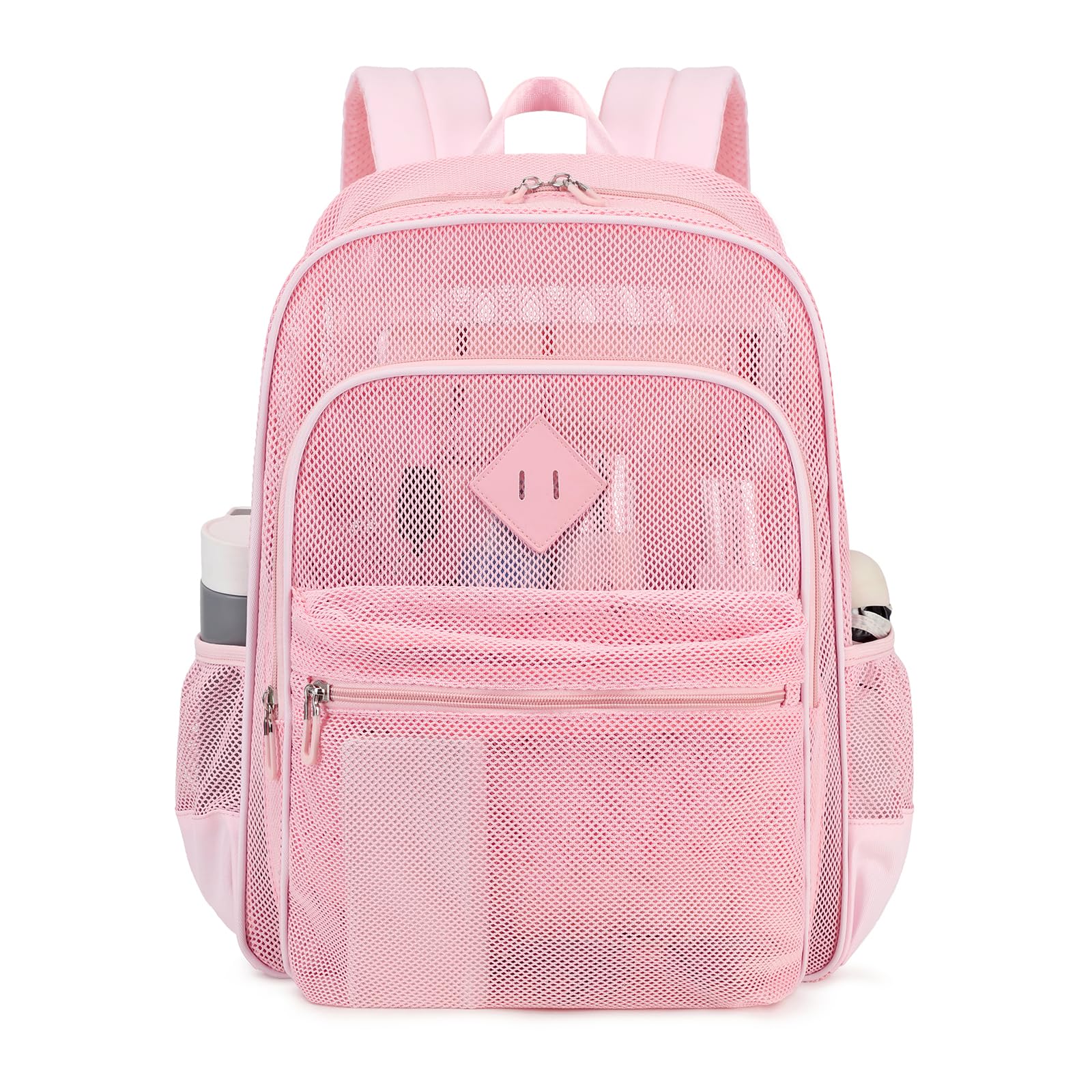 Foto 2 pulgar | Mochila Moonbaby Mesh Heavy Duty Rosa para Niñas - Venta Internacional