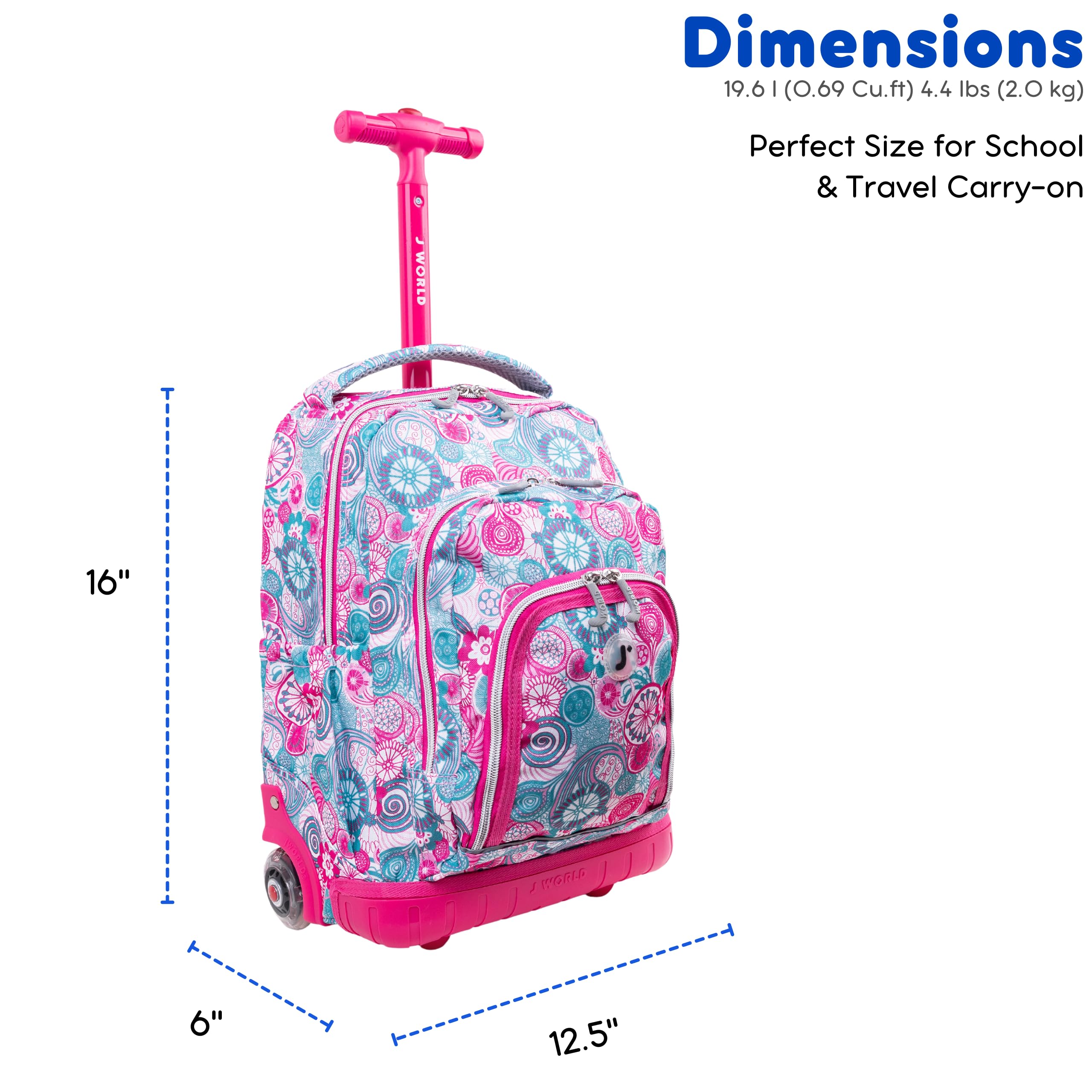 Foto 6 pulgar | Set de Mochila + Lonchera J World Lollipop Kids Multicolor - Venta Internacional