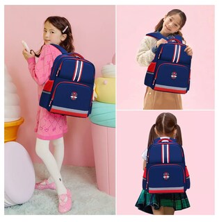 Foto 2 | Mochila De Escolar Primaria Para Niños Y Niñas Impermeable