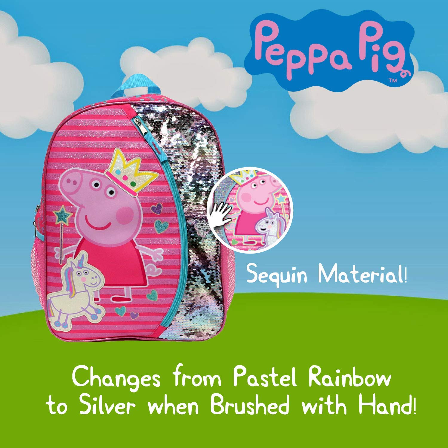 Foto 4 | Mochila Peppa Pig para Niña- Venta Internacional