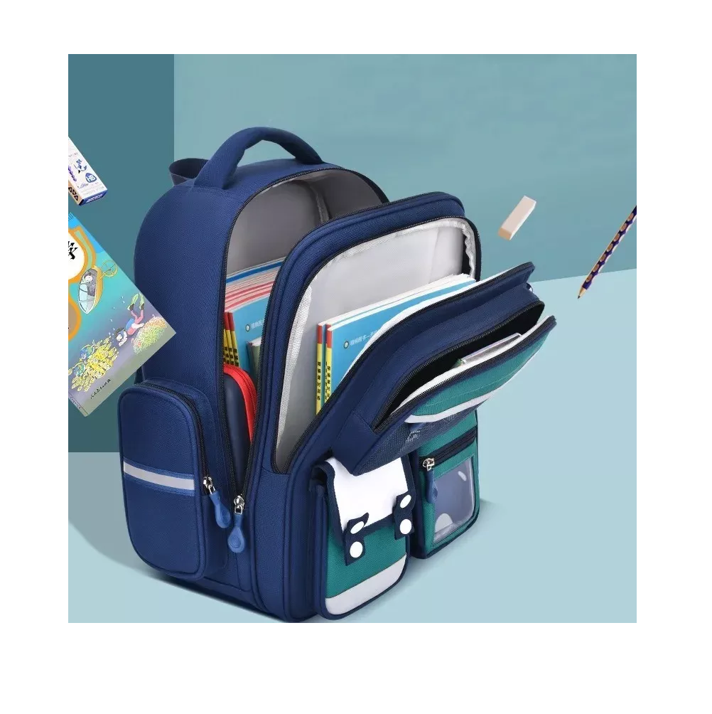 Foto 3 pulgar | Mochila Escolar De Dibujos Animados Para Niños Y Niñas