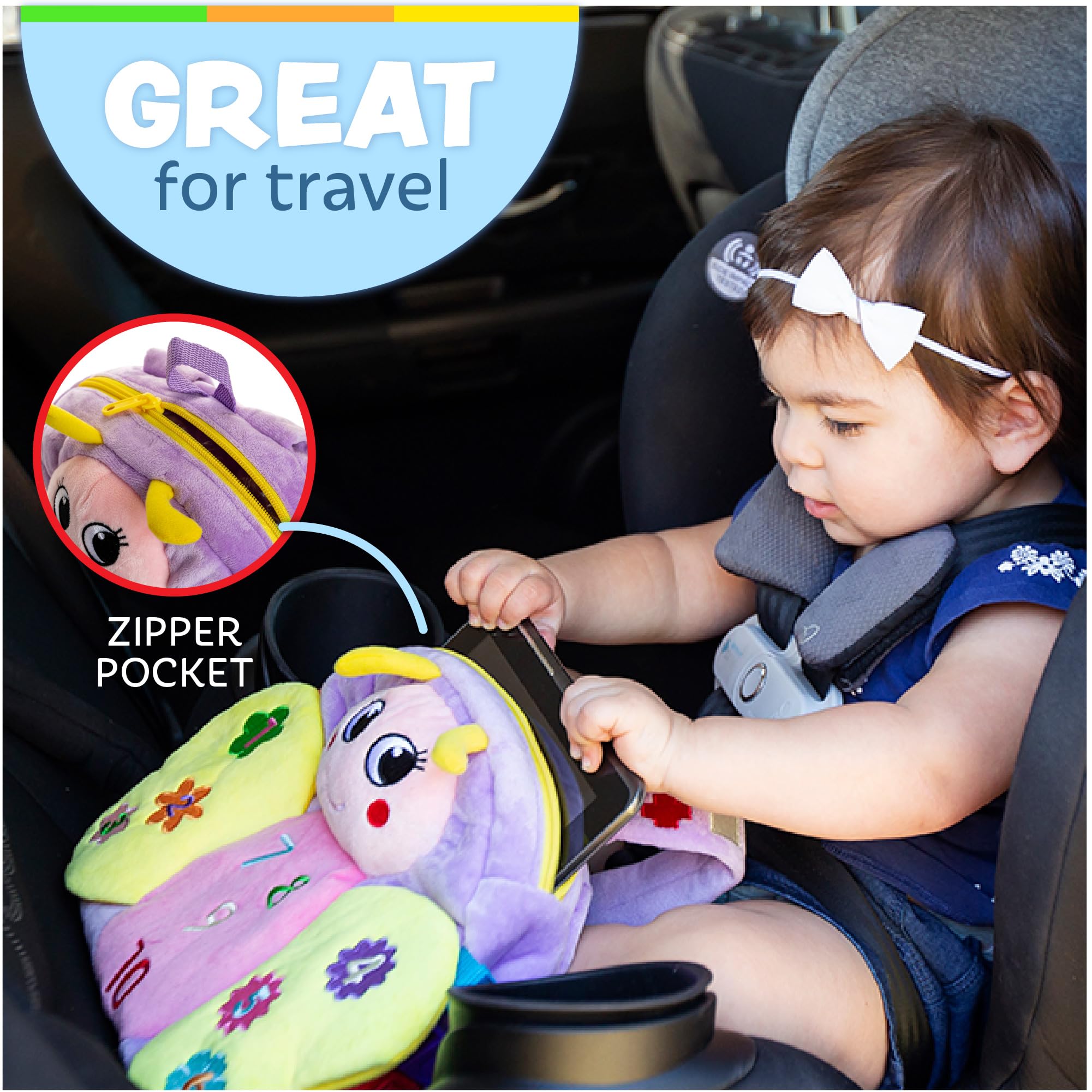 Foto 6 pulgar | Mochila Buckle Toys Blossom Butterfly para Niños Pequeños - Venta Internacional