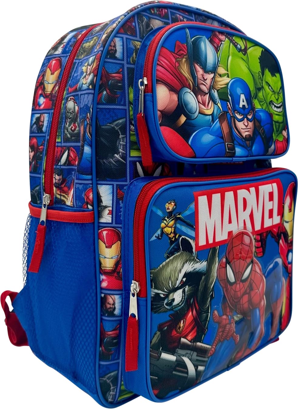 Foto 3 pulgar | Mochila Fast Forward Marvel Superheroes 16 - Venta Internacional