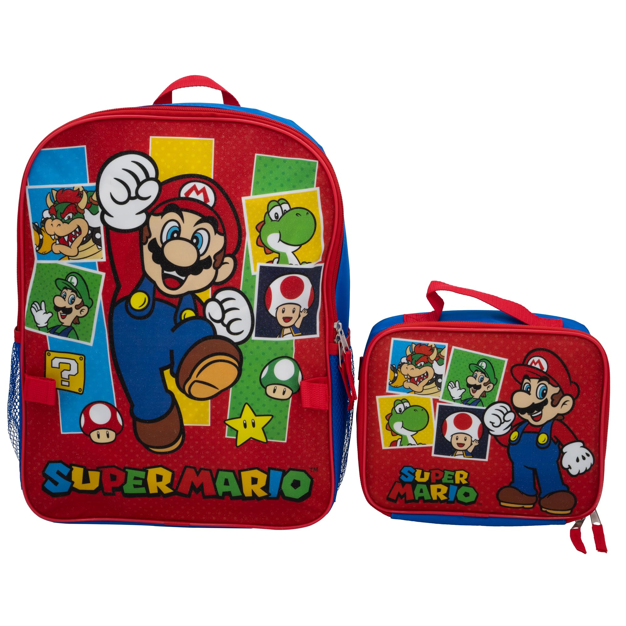 Foto 2 pulgar | Set de Mochilas Ai Accessory Innovations Super Mario 16- Venta Internacional