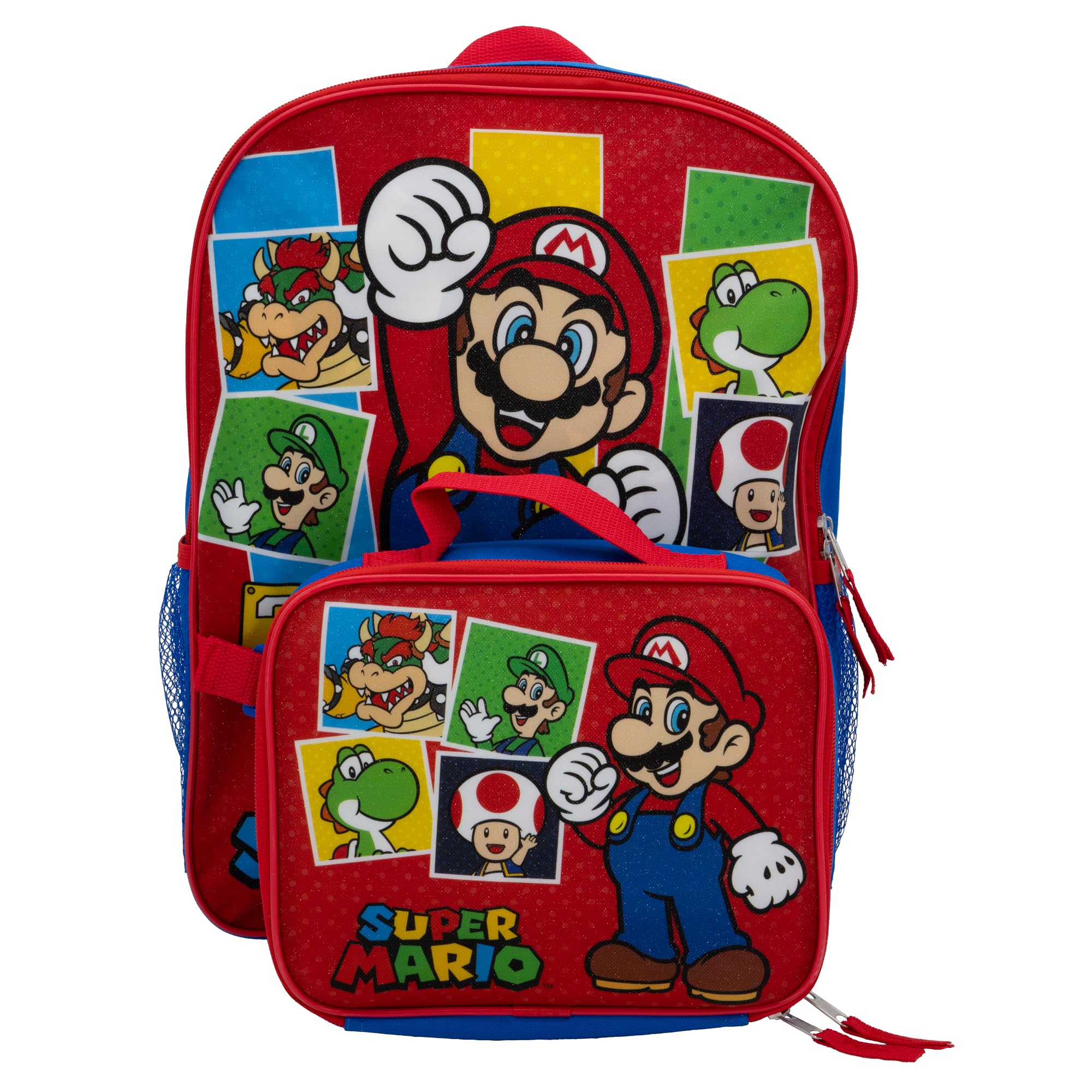 Foto 3 pulgar | Set de Mochilas Ai Accessory Innovations Super Mario 16- Venta Internacional