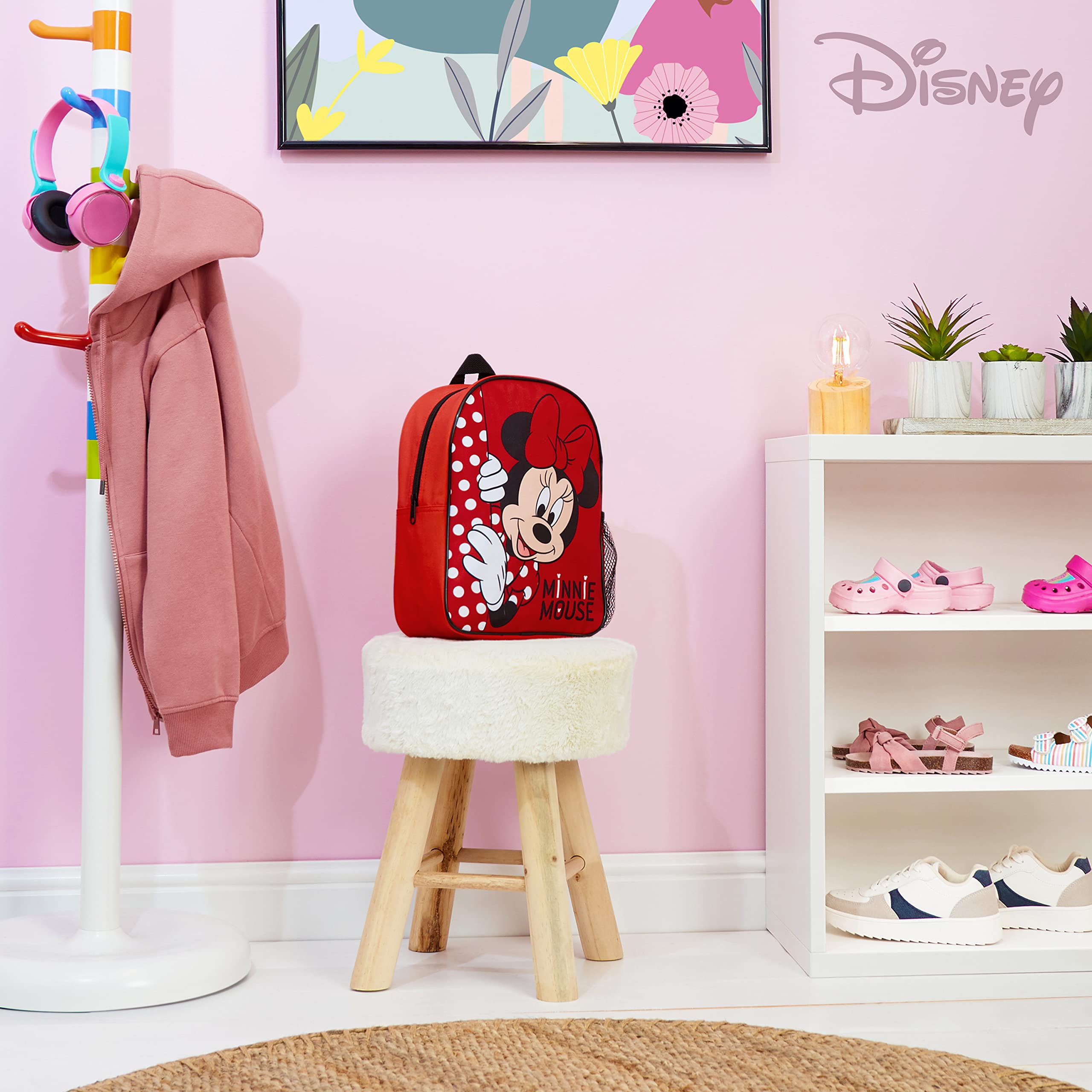 Foto 3 pulgar | Mochila Disney Travel para Niños Y Niñas con Botella de Agua - Venta Internacional