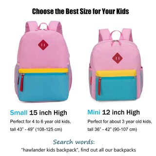 Foto 6 | Mochila Hawlander Preschool Rosa - Venta Internacional