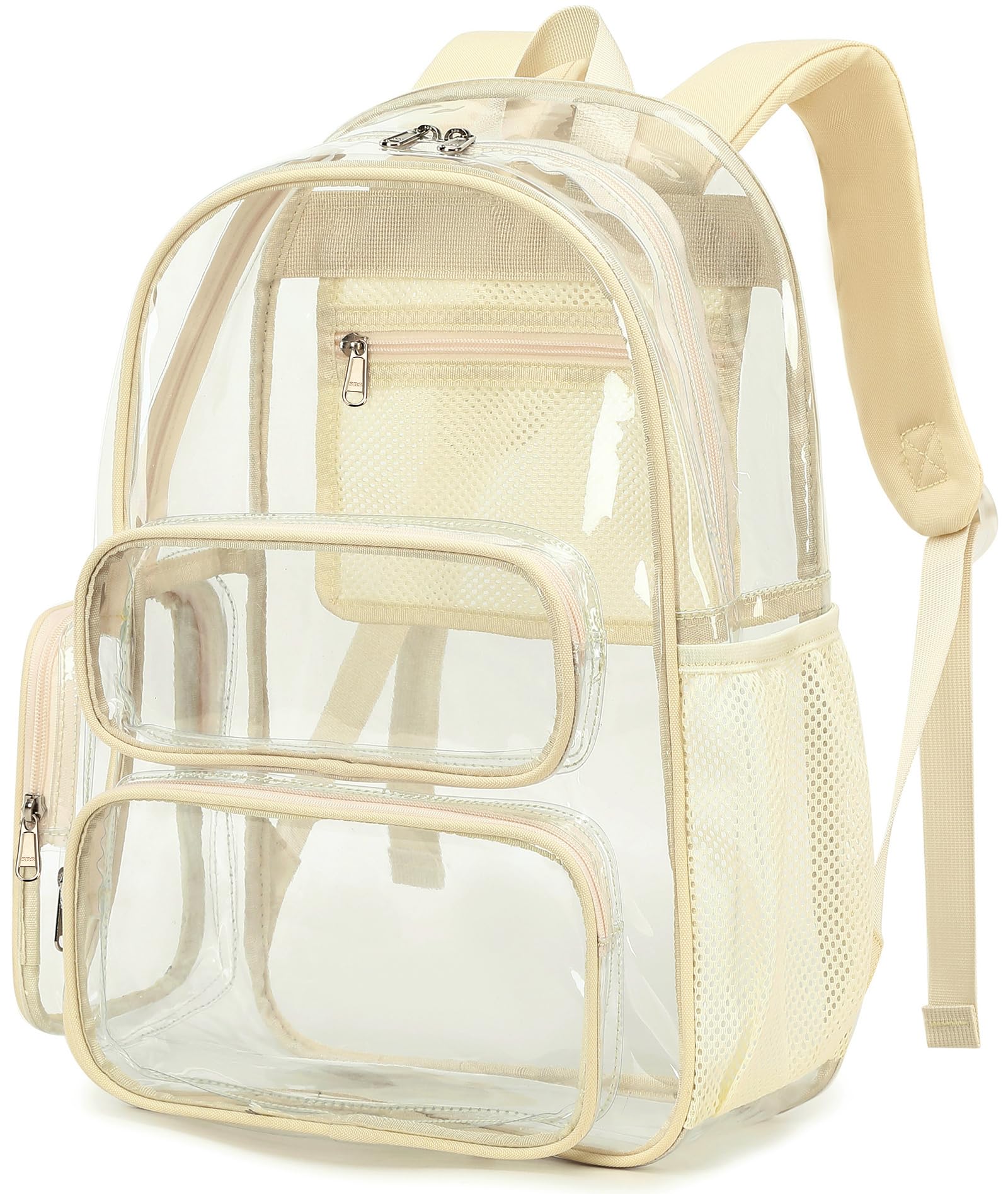 Foto 8 pulgar | Mochila Transparente Camtop De Pvc Resistente Transparente De 17 Pulgadas - Venta Internacional