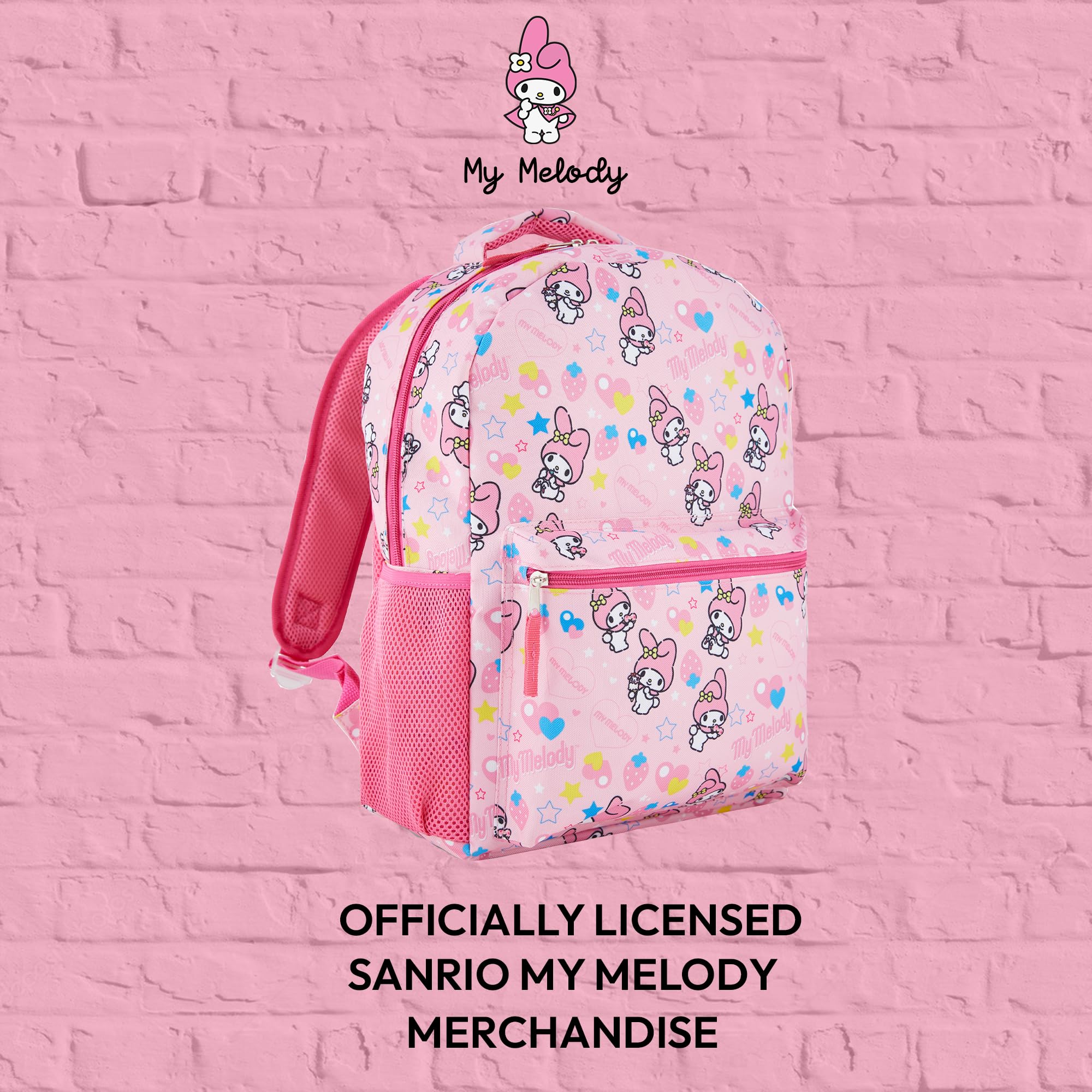 Foto 7 pulgar | Mochila Sanrio Hello Kitty Allover Rosa-Venta Internacional
