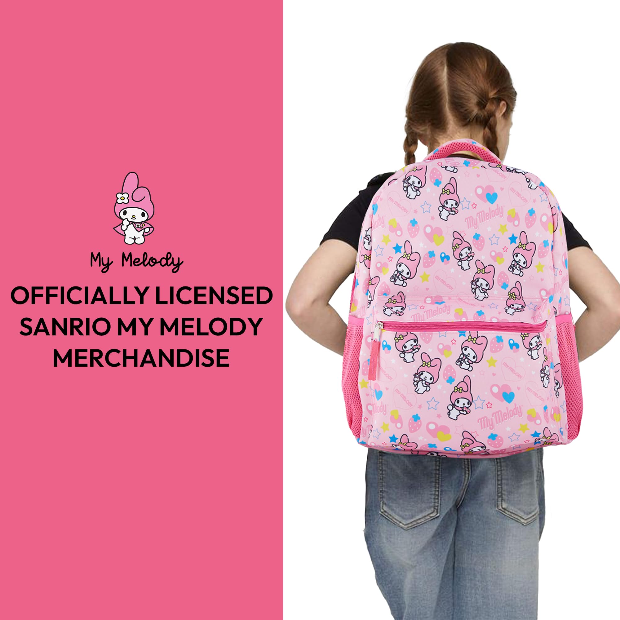 Foto 8 pulgar | Mochila Sanrio Hello Kitty Allover Rosa-Venta Internacional