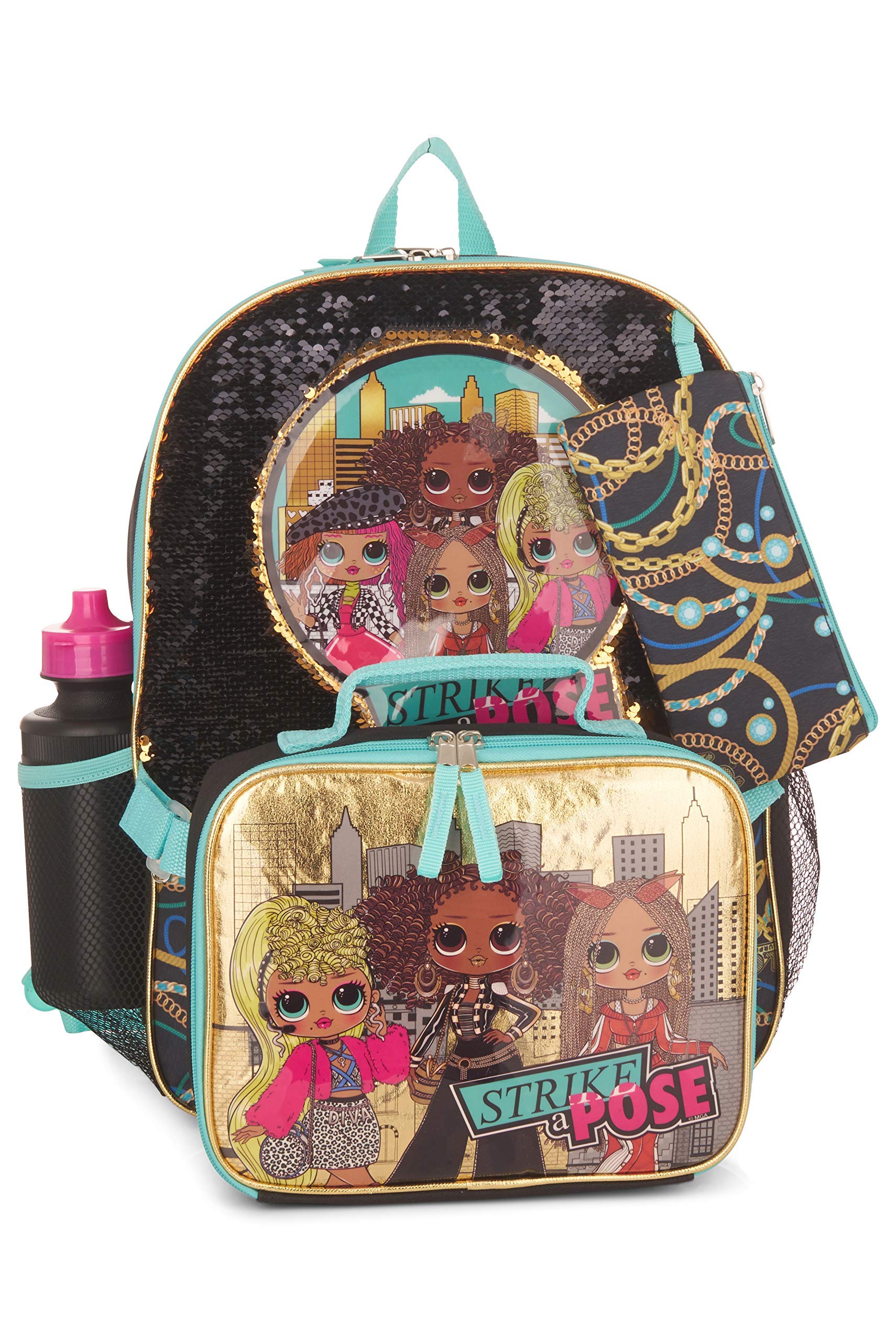 Foto 3 | Set de Mochilas AI Accessory Innovations L.O.L. Surprise O.M.G. 5 Piezas - Venta Internacional