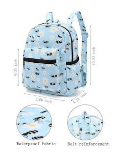 Foto 2 | Mochila Yixiamo Azul para Niños - Venta Internacional