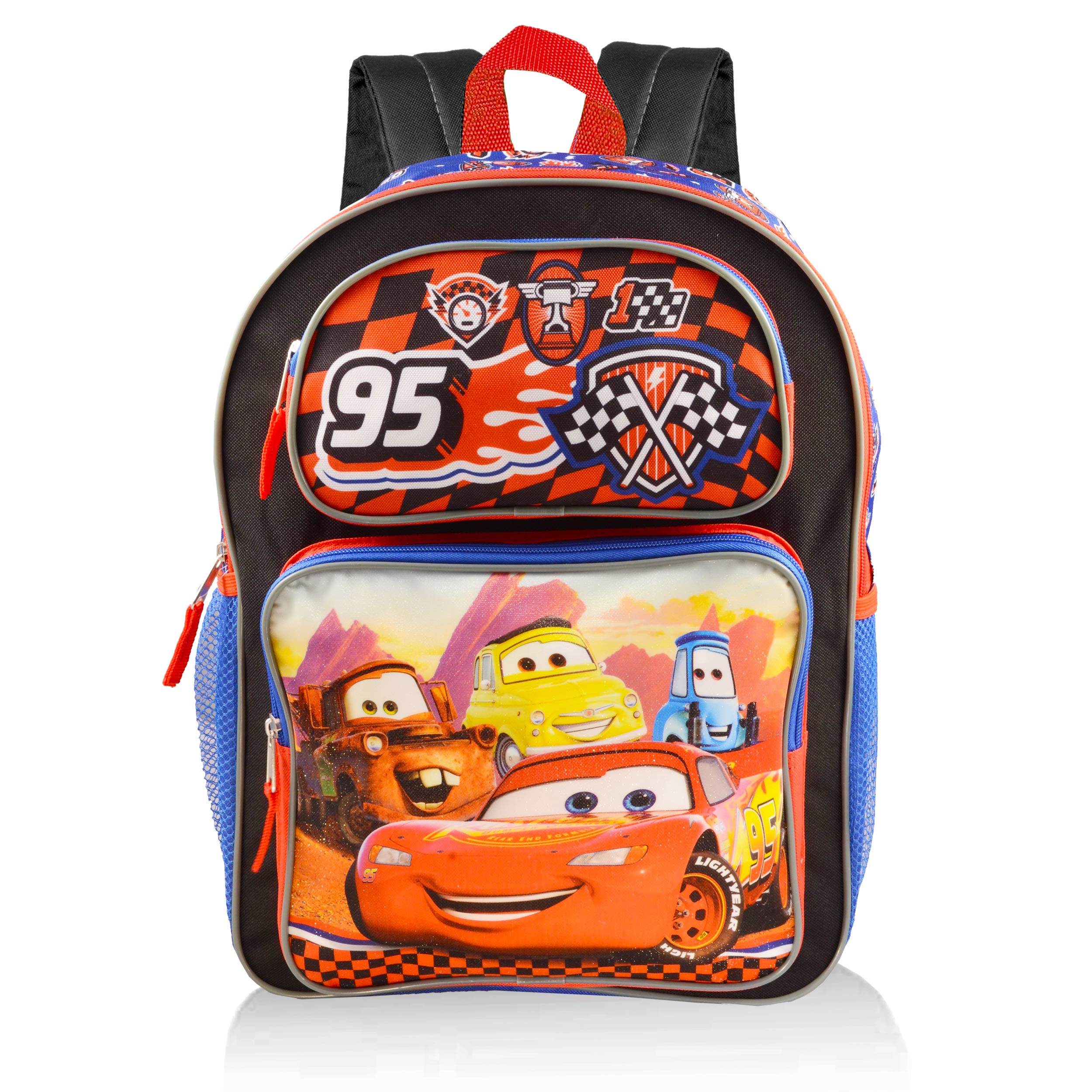 Foto 3 pulgar | Mochila Disney Cars Deluxe 16 Paquete Con Botella De Agua Para Niños - Venta Internacional