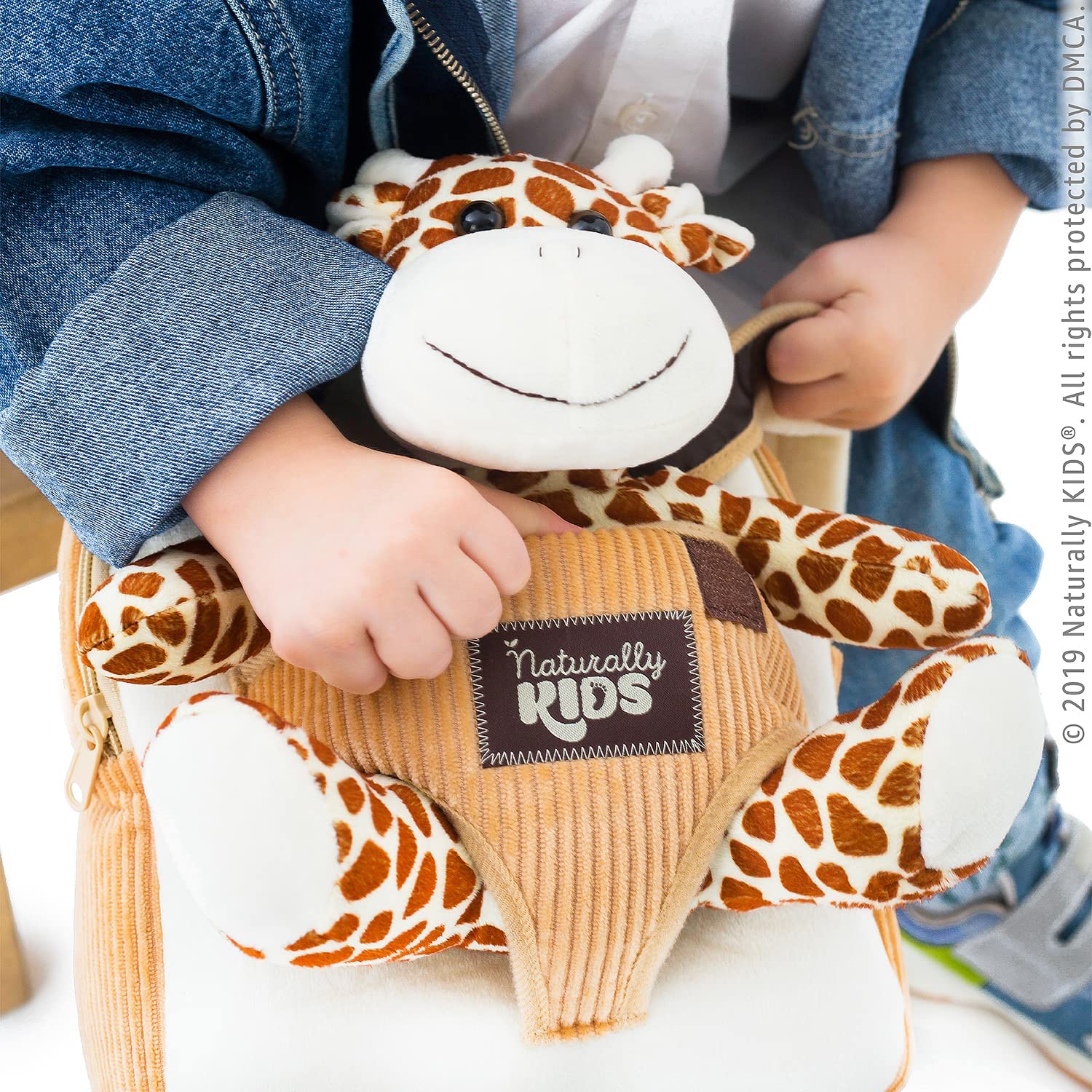 Foto 5 | Mochila Infantil Naturally Kids Jirafa - Venta Internacional