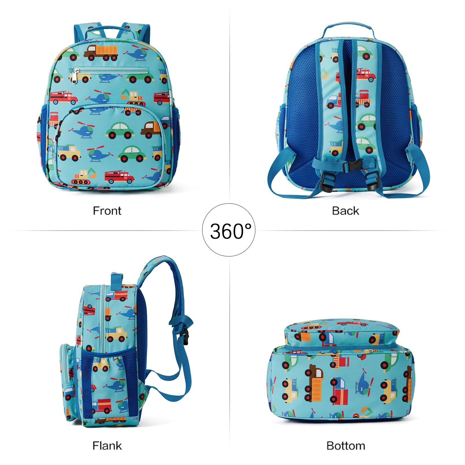 Foto 7 pulgar | Mochila Telena Kids Blue Unicorn Resistente al Agua - Venta Internacional